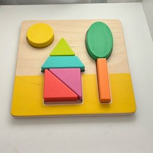 Lovevery ,Double sided sunny day puzzle, plotting and planing ahead 3+